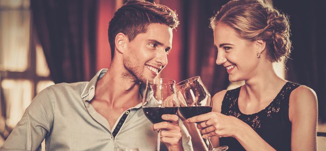 Los vinos dulces para parejas muy enamoradas.