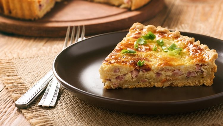 La quiche se cocina en muchos lugares diferentes como comida diaria