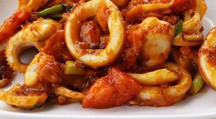 Calamares en salsa americana