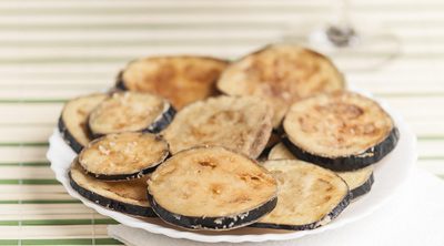 Chips de berenjena al horno