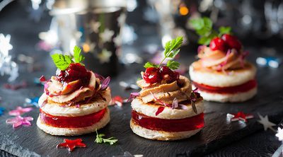 Canapés para Navidad