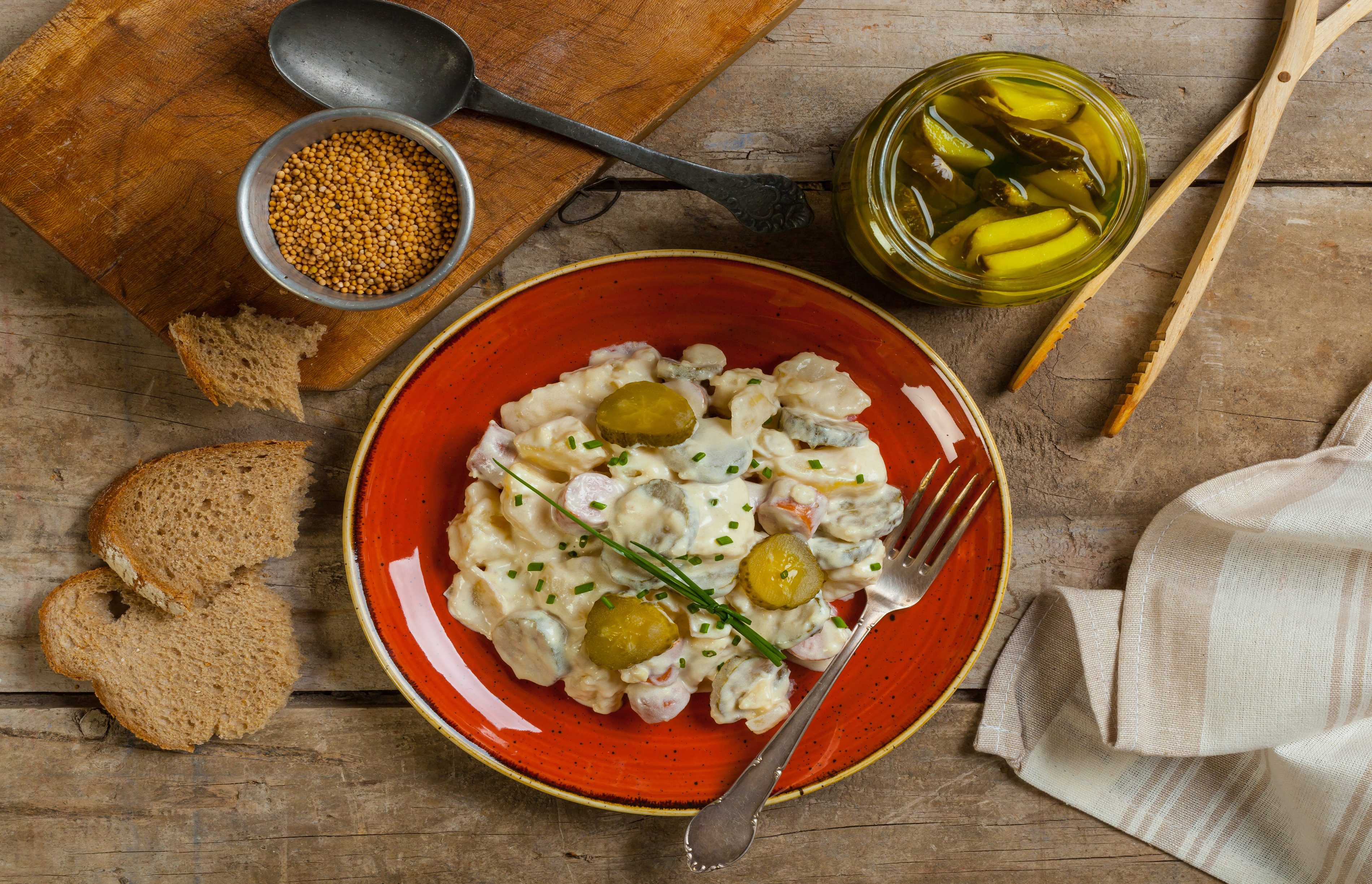 Ensalada de patatas alemana