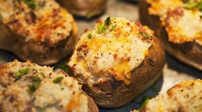 Papas rellenas de carne peruanas