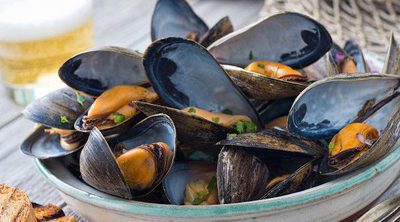 Mejillones al vapor