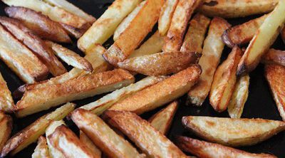 Patatas al microondas con textura frita