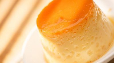 Flan casero al microondas