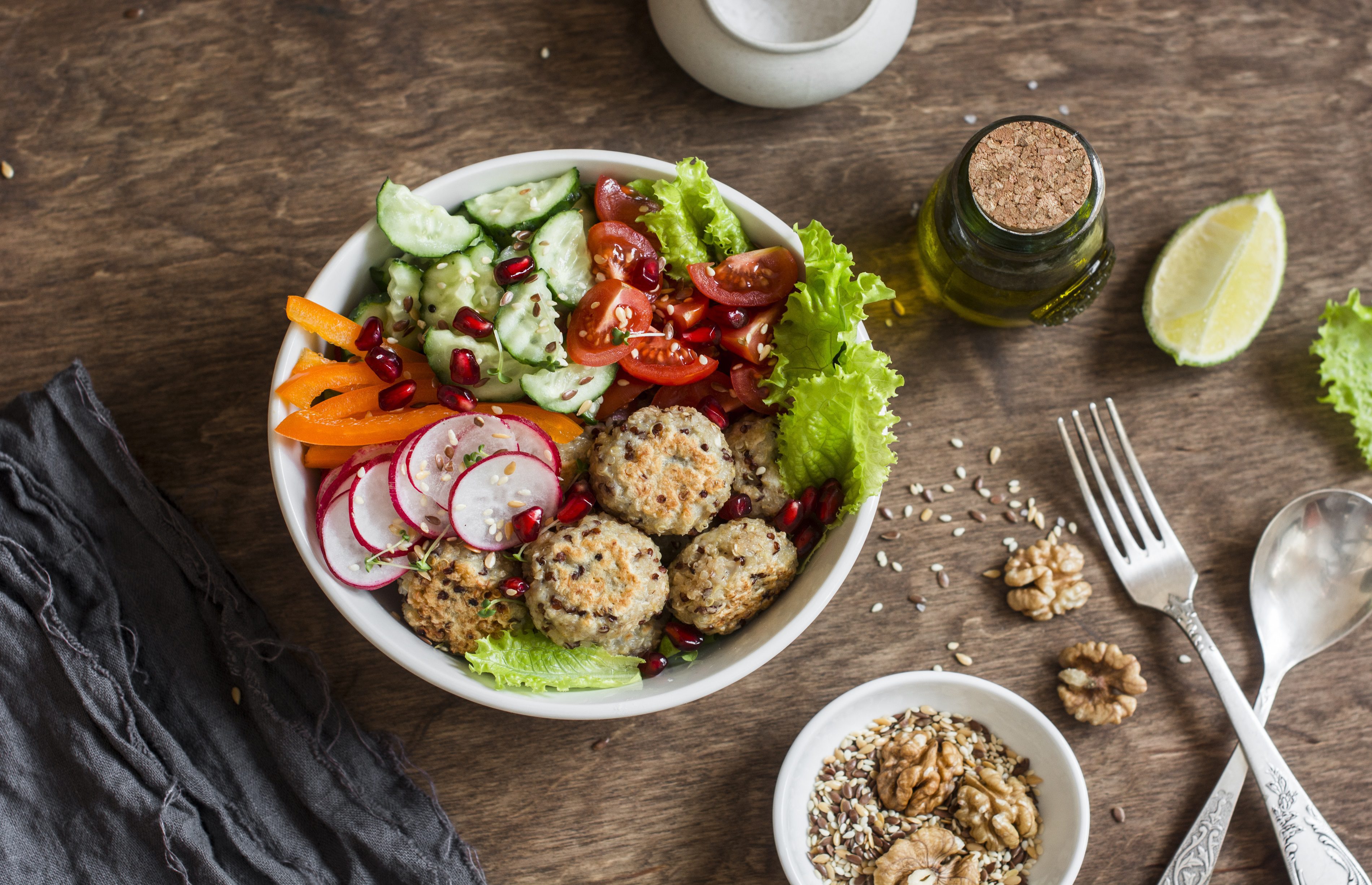 Albóndigas con quinoa