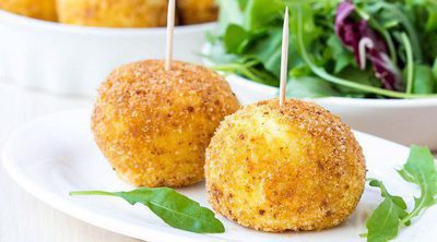 Croquetas de queso y mostaza