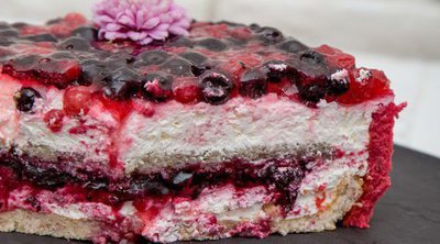 Tarta de frutos del bosque