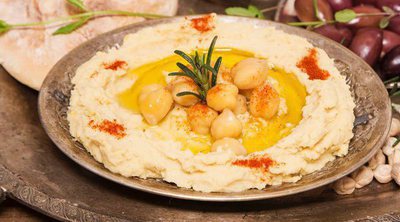 Hummus de garbanzos con pimentón