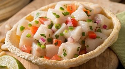 Ceviche de corvina