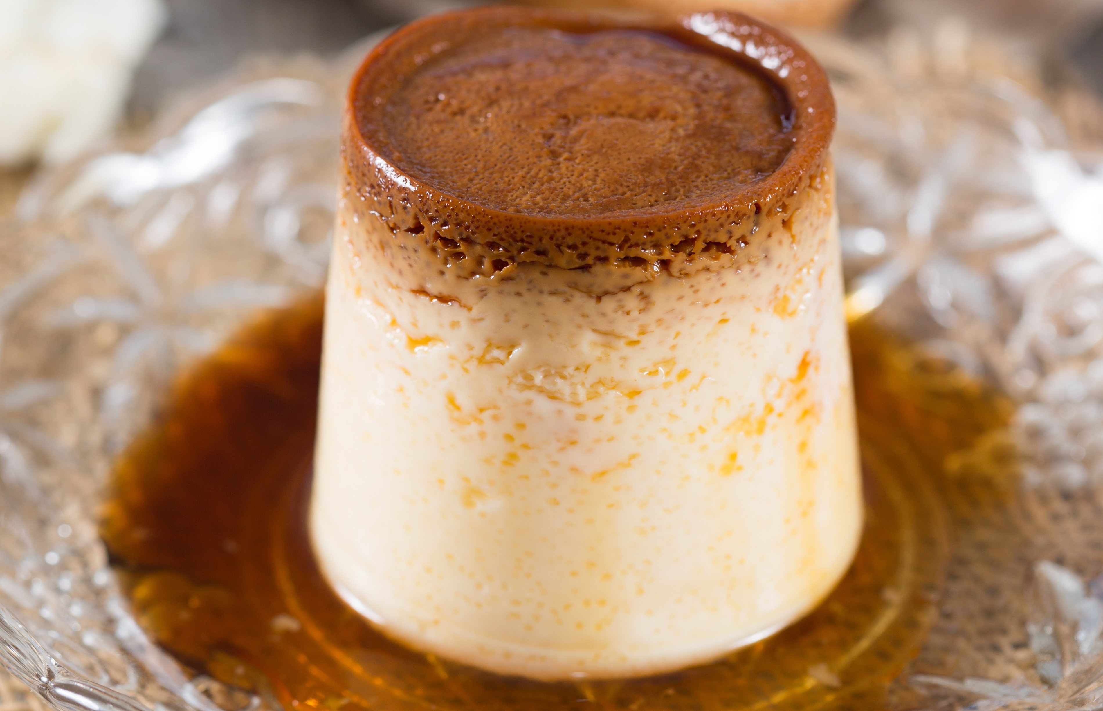 Flan de queso