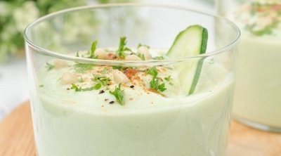 Sopa de pepino y yogur