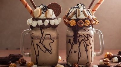 Batido de vainilla y chocolate