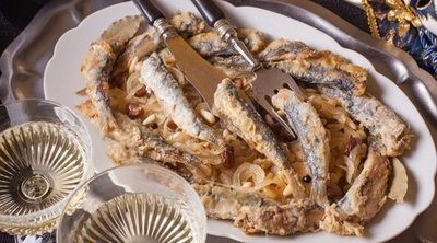 Sardinas a la veneciana