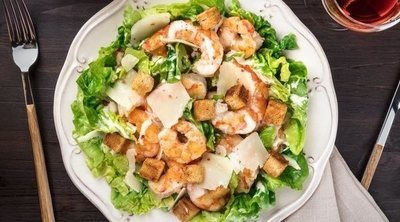 Ensalada de gambas